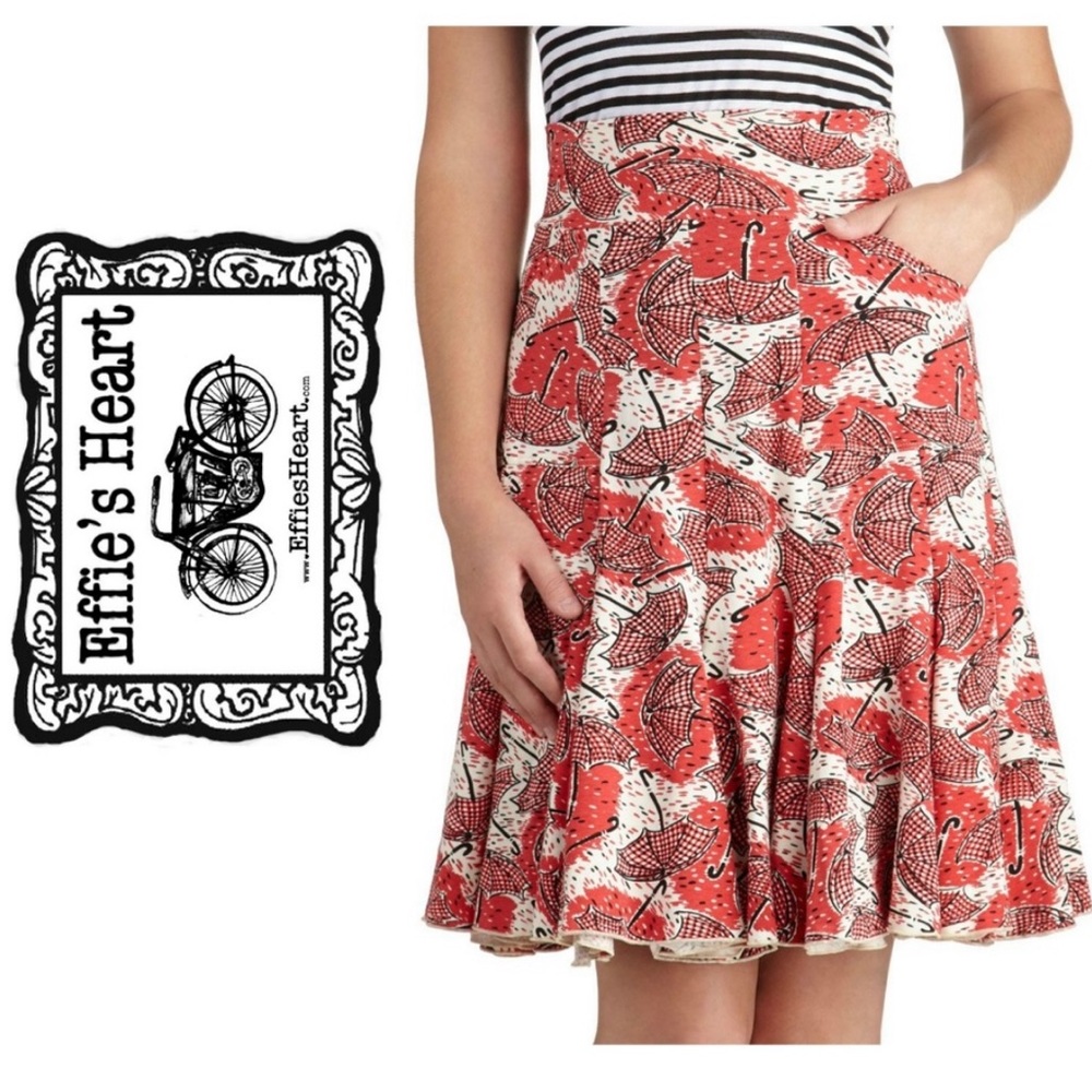 Adorable Umbrella Print Dress Effie’s Heart - Rare